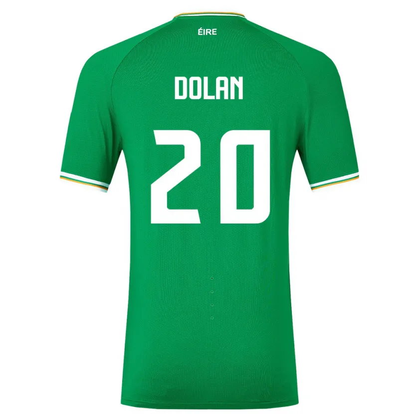 Danxen Women Ireland Ellen Dolan #20 Green Home Jersey 24-26 T-Shirt