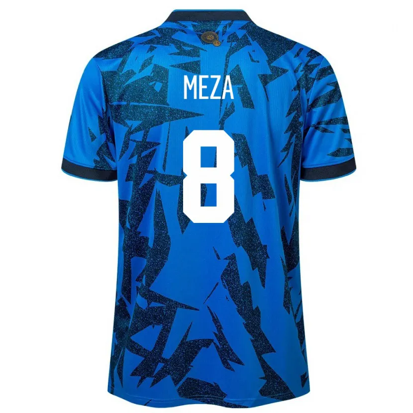 Danxen Women El Salvador Victoria Meza #8 Blue Home Jersey 24-26 T-Shirt