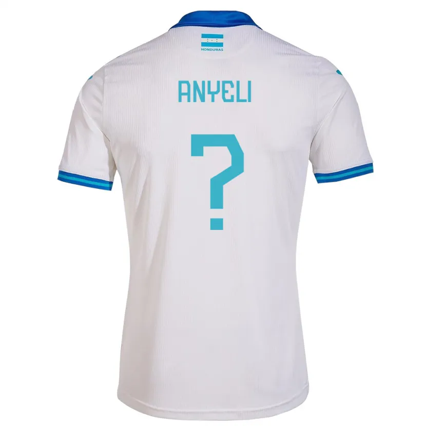 Danxen Women Honduras Anyeli Rodriguez #0 White Home Jersey 24-26 T-Shirt