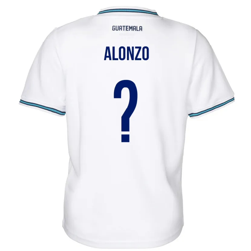 Danxen Women Guatemala Anya Alonzo #0 White Home Jersey 24-26 T-Shirt