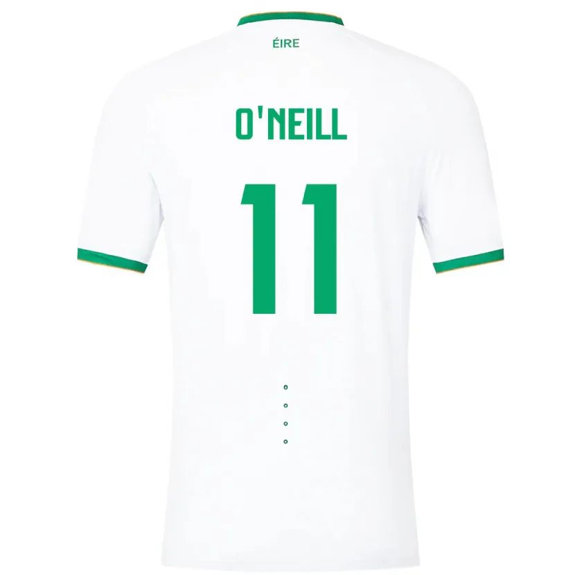 Danxen Women Ireland Ollie O'neill #11 White Away Jersey 24-26 T-Shirt
