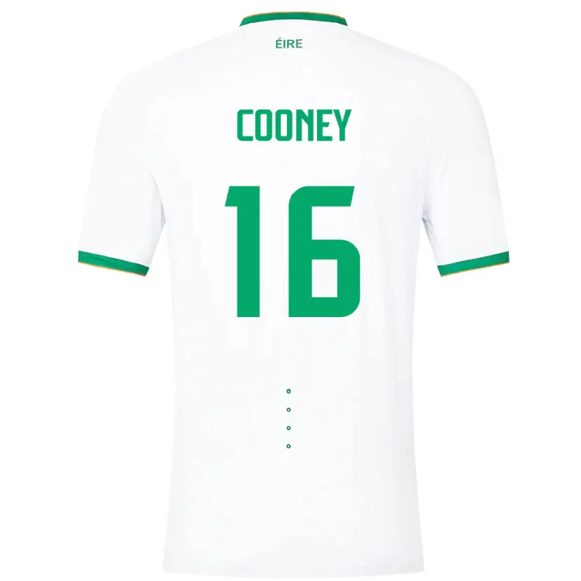 Danxen Women Ireland Oisin Cooney #16 White Away Jersey 24-26 T-Shirt