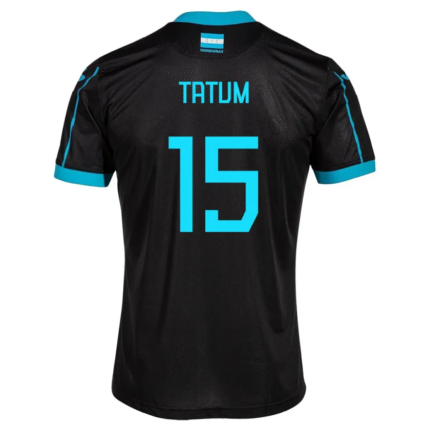 Danxen Women Honduras Anfronit Tatum #15 Black Away Jersey 24-26 T-Shirt