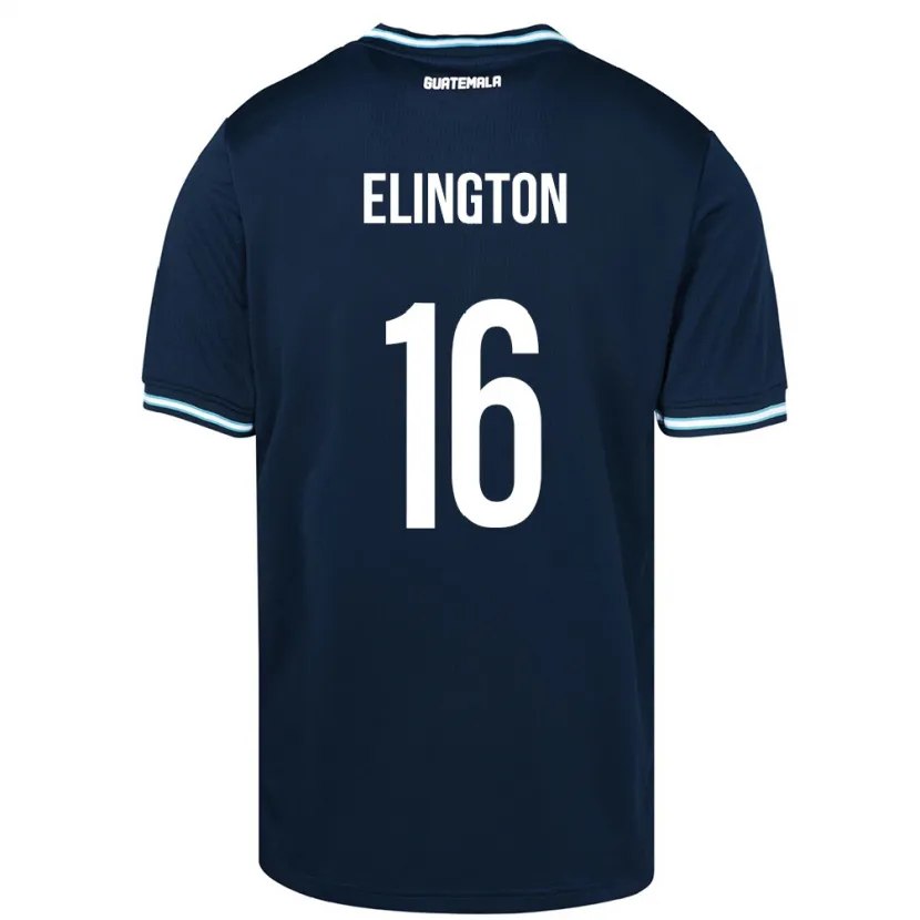 Danxen Women Guatemala Elvi Elington #16 Blue Away Jersey 24-26 T-Shirt