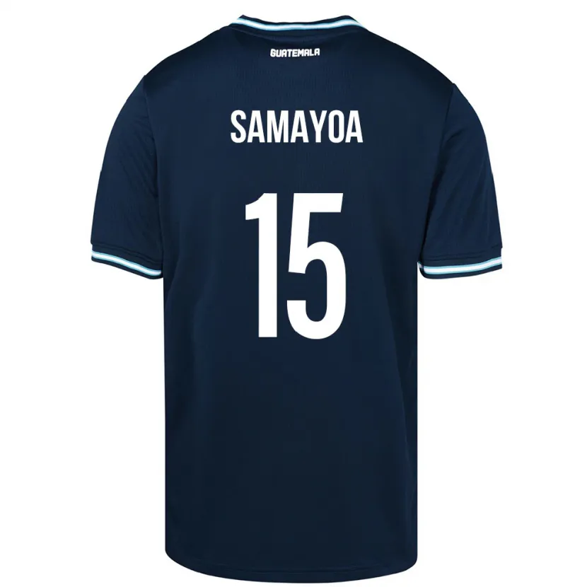 Danxen Women Guatemala Giselle Samayoa #15 Blue Away Jersey 24-26 T-Shirt