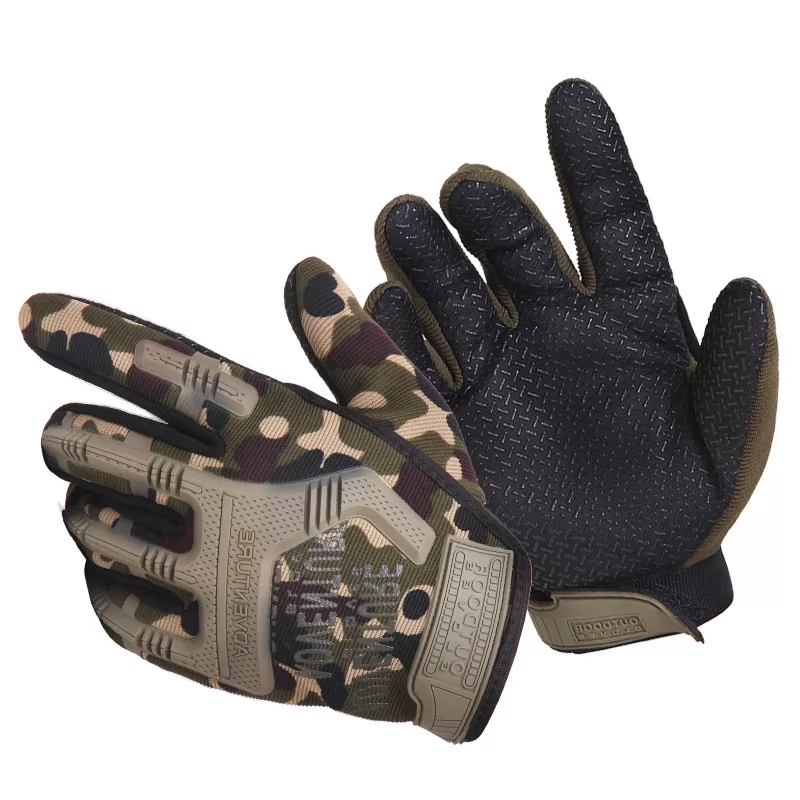 Men Paintball Bicycle Half Gloves 