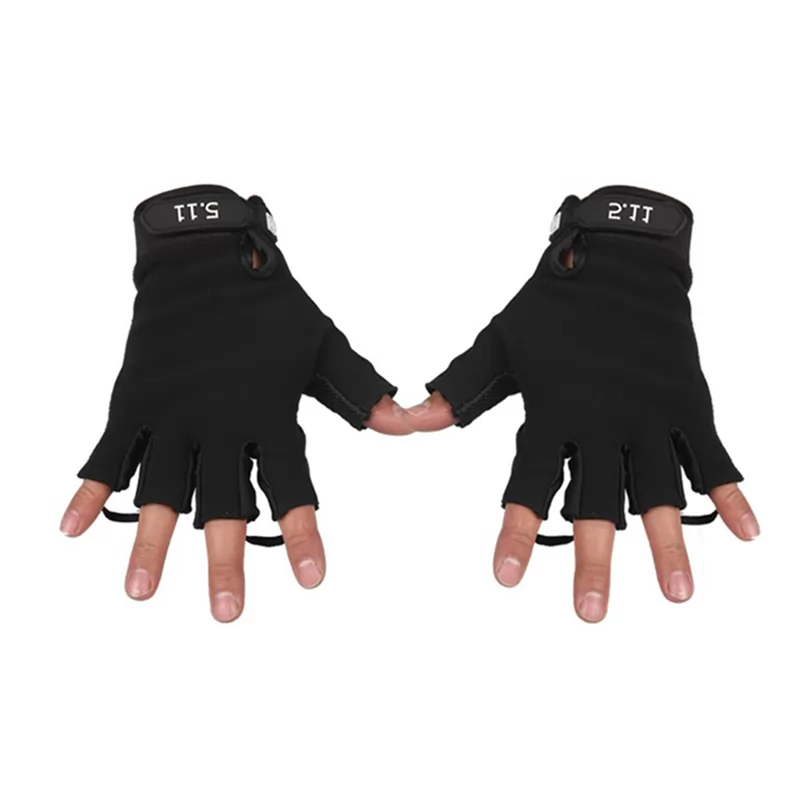 Tactical Men Half Military Training Soft Gloves