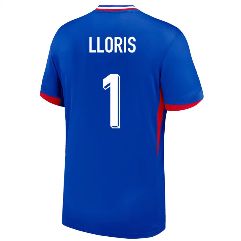 Danxen Kid France Hugo Lloris #1 Blue Home Jersey 24-26 T-Shirt