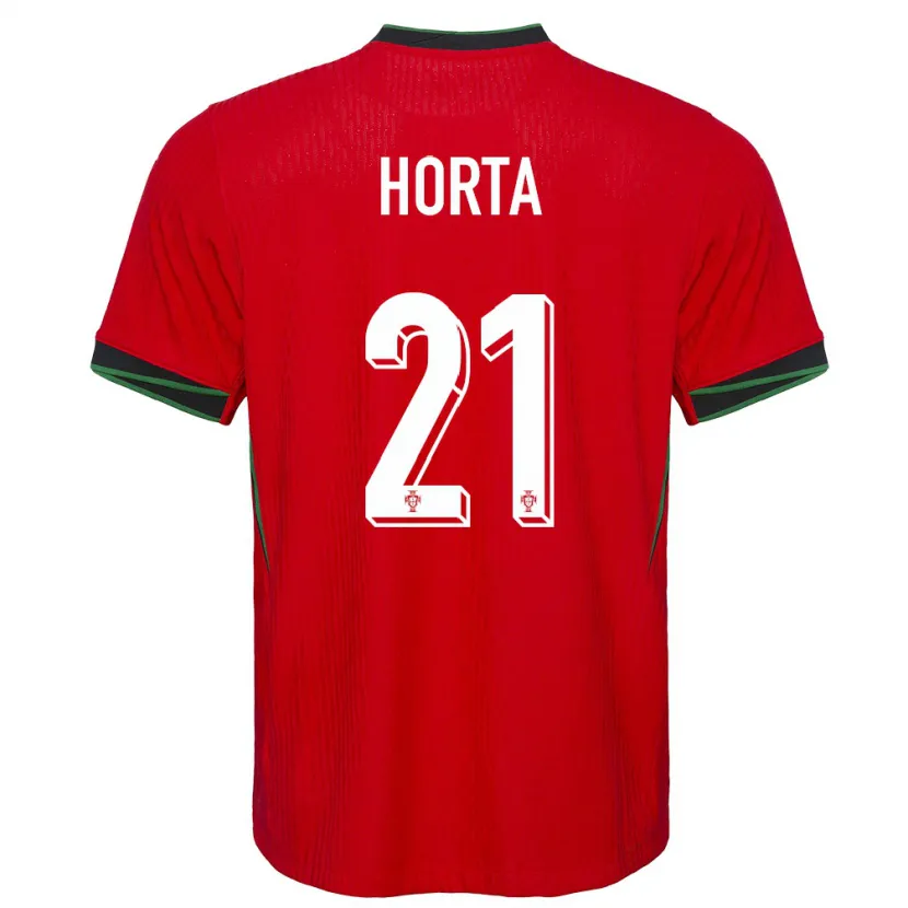 Danxen Kid Portugal Ricardo Horta #21 Red Home Jersey 24-26 T-Shirt