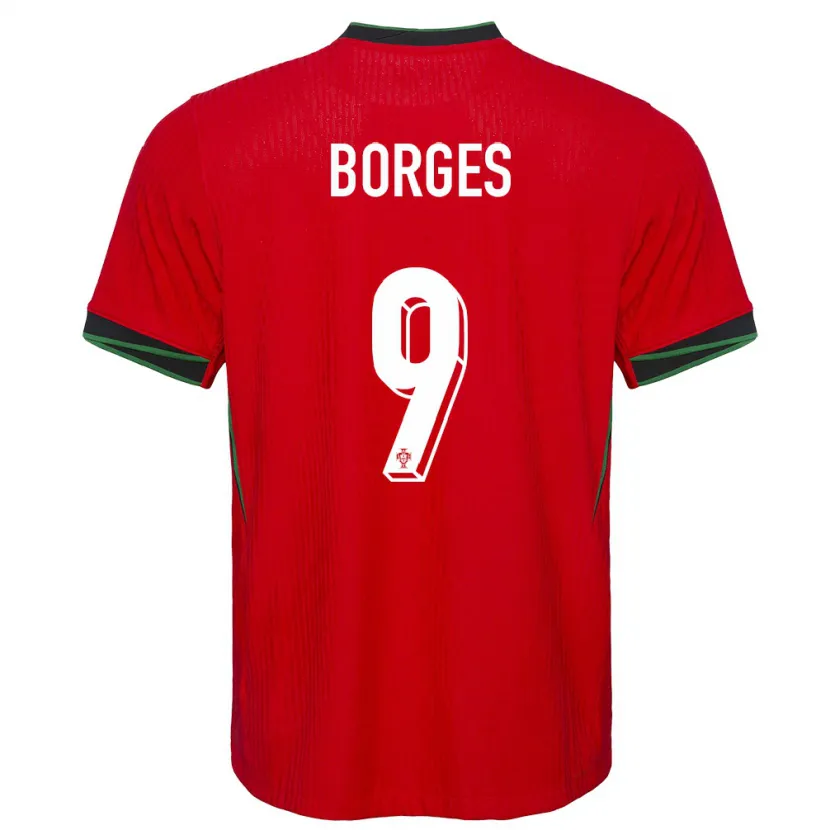 Danxen Kid Portugal Ana Borges #9 Red Home Jersey 24-26 T-Shirt