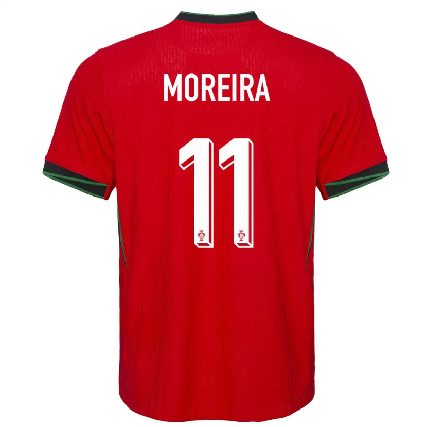 Danxen Kid Portugal Diego Moreira #11 Red Home Jersey 24-26 T-Shirt