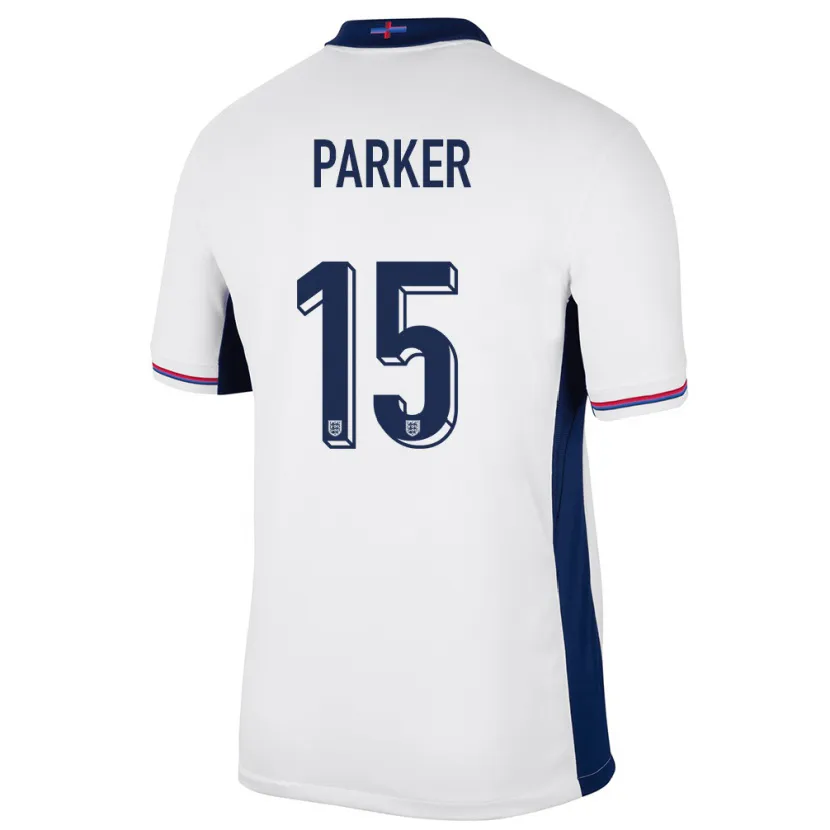 Danxen Kid England Lucy Parker #15 White Home Jersey 24-26 T-Shirt