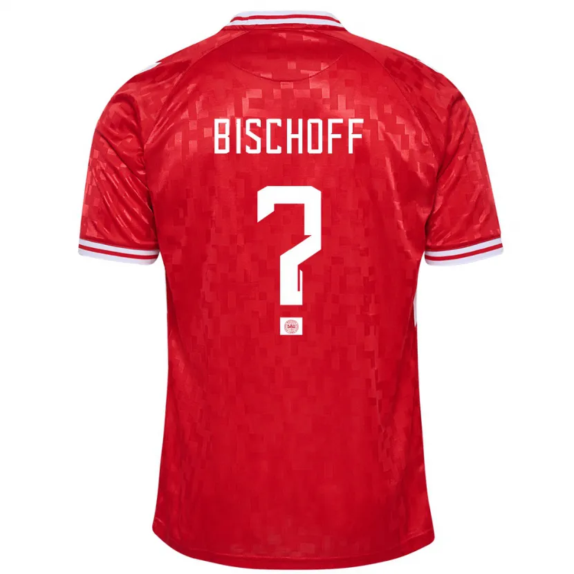 Danxen Kid Denmark Clement Bischoff #0 Red Home Jersey 24-26 T-Shirt