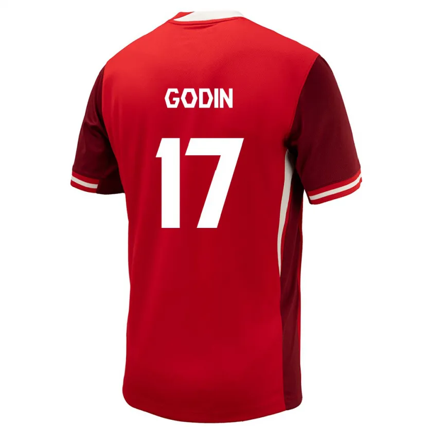 Danxen Kid Canada Étienne Godin #17 Red Home Jersey 24-26 T-Shirt