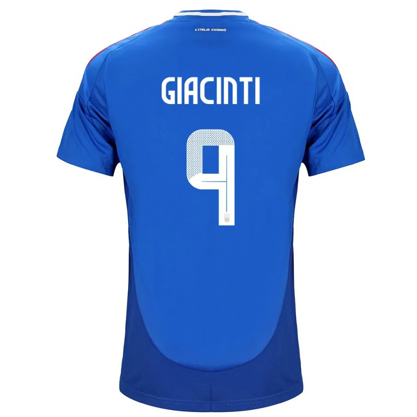 Danxen Kid Italy Valentina Giacinti #9 Blue Home Jersey 24-26 T-Shirt