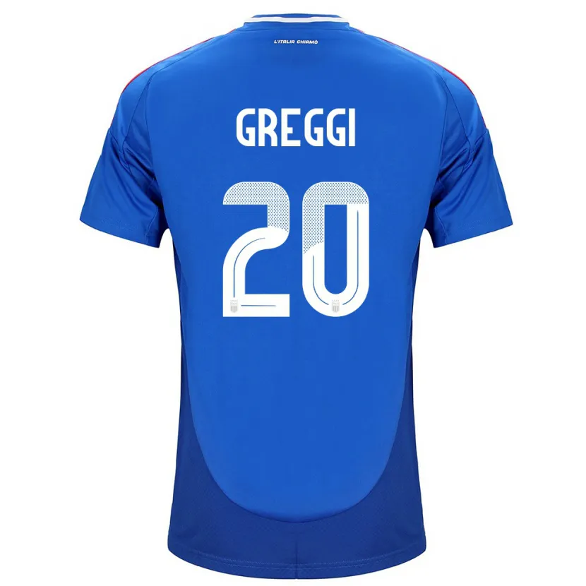 Danxen Kid Italy Giada Greggi #20 Blue Home Jersey 24-26 T-Shirt