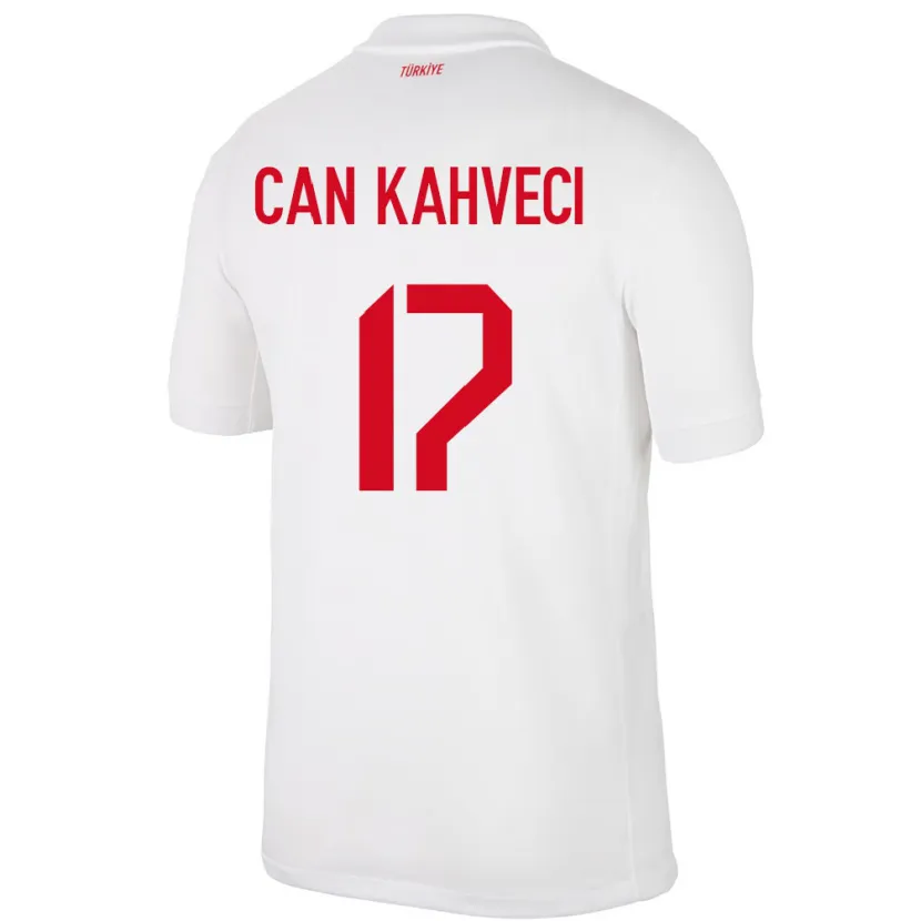 Danxen Kid Turkey İrfan Can Kahveci #17 White Home Jersey 24-26 T-Shirt