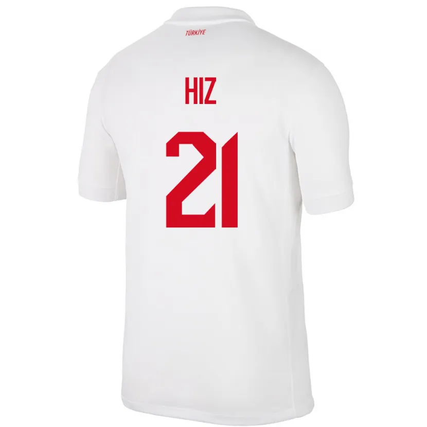 Danxen Kid Turkey Gülbin Hız #21 White Home Jersey 24-26 T-Shirt