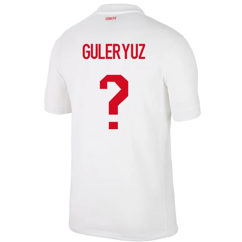 Danxen Kid Turkey Göknur Güleryüz #0 White Home Jersey 24-26 T-Shirt