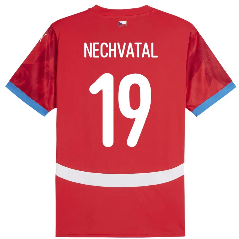 Danxen Kid Czech Republic Matyas Nechvatal #19 Red Home Jersey 24-26 T-Shirt