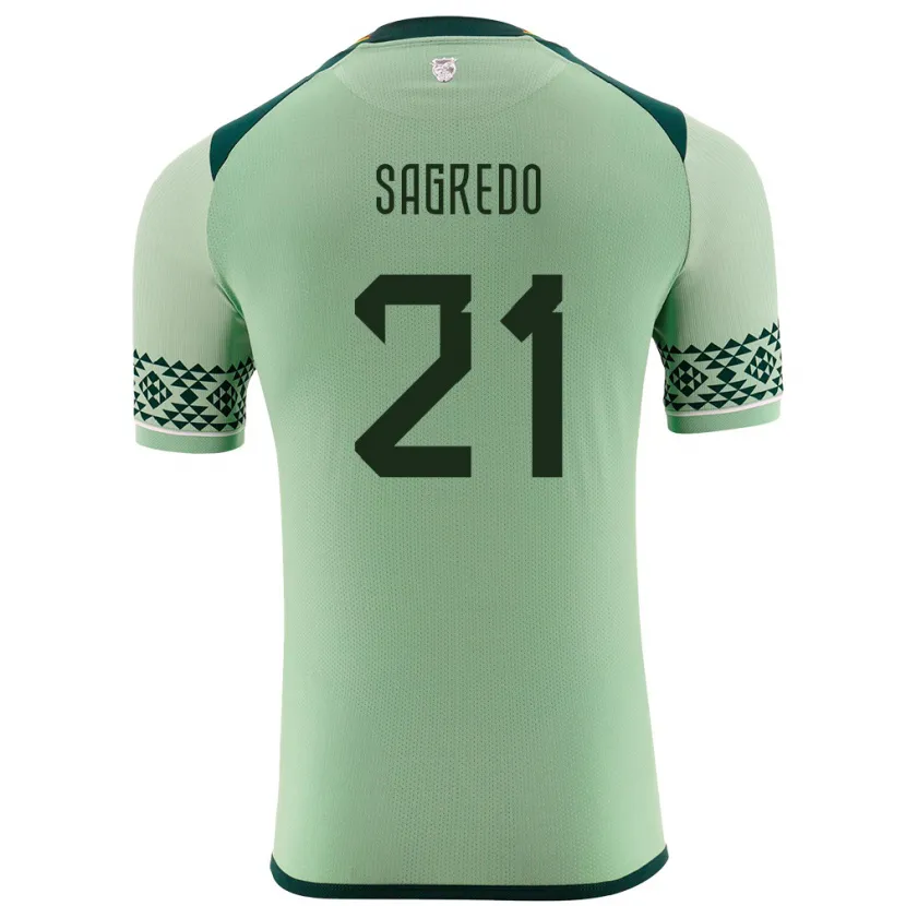Danxen Kid Bolivia José Sagredo #21 Light Green Home Jersey 24-26 T-Shirt