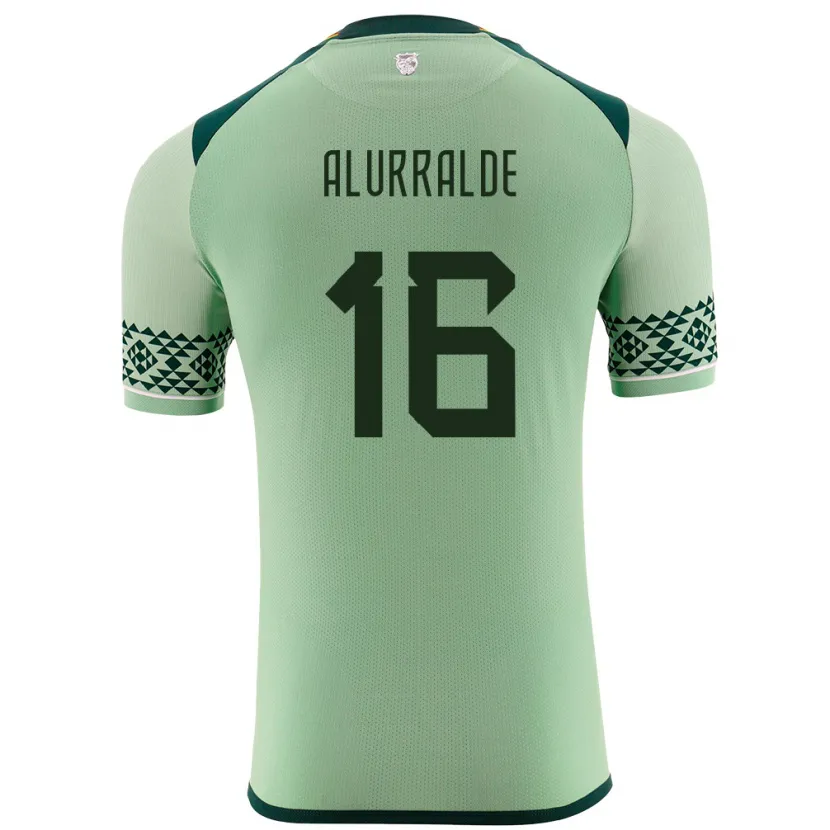 Danxen Kid Bolivia Samantha Alurralde #16 Light Green Home Jersey 24-26 T-Shirt