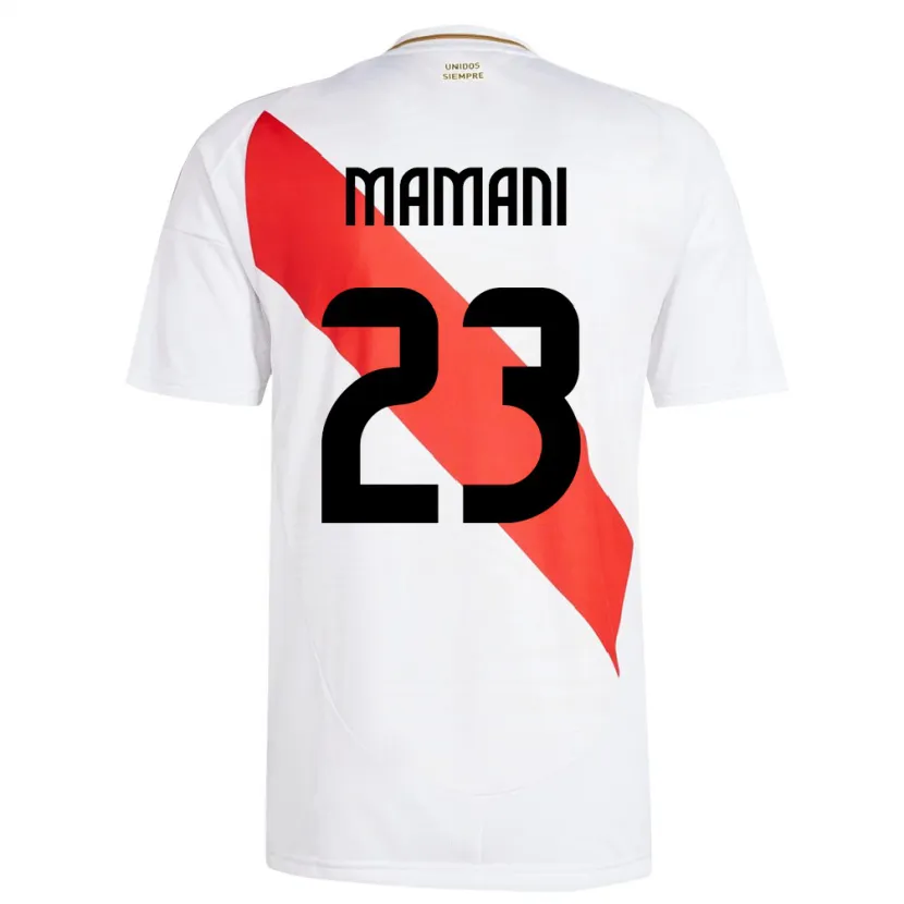 Danxen Kid Peru Julia Mamani #23 White Home Jersey 24-26 T-Shirt