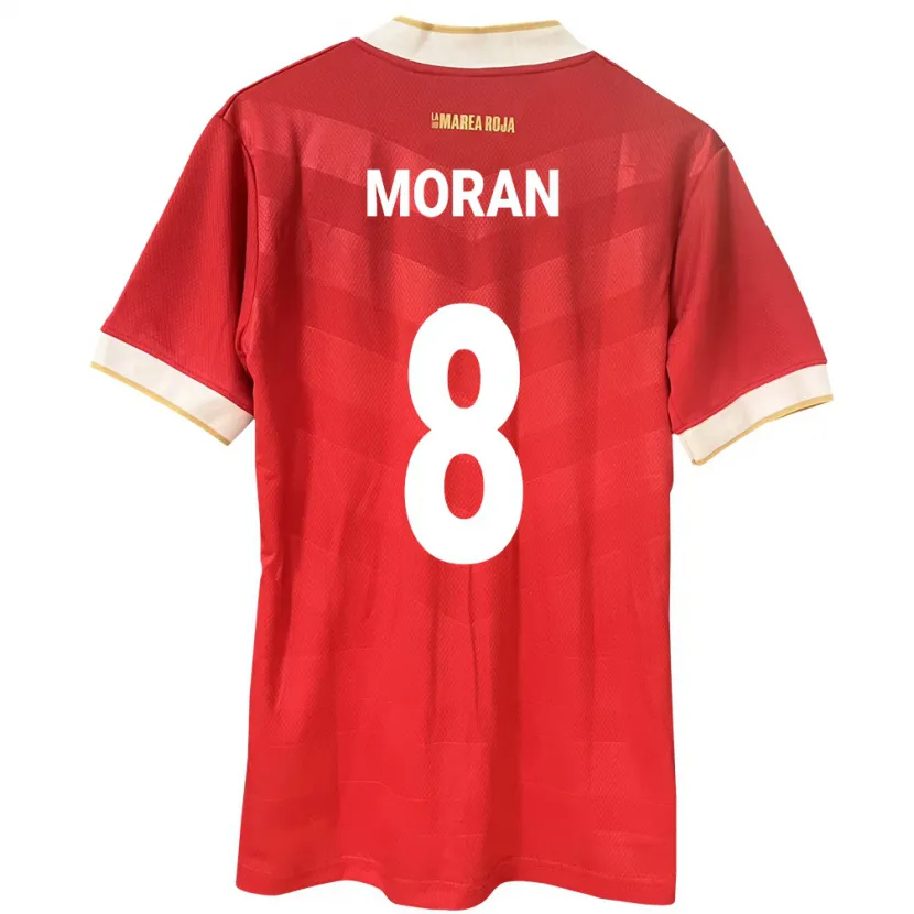 Danxen Kid Panama Martín Morán #8 Red Home Jersey 24-26 T-Shirt
