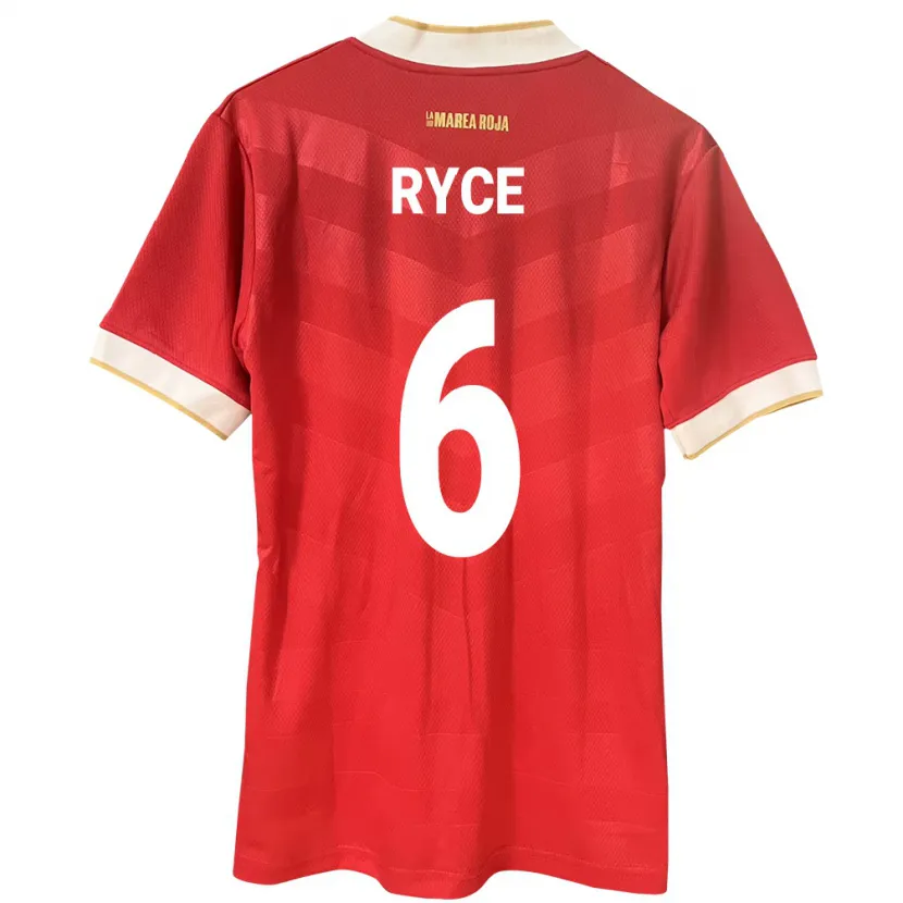 Danxen Kid Panama Anel Ryce #6 Red Home Jersey 24-26 T-Shirt