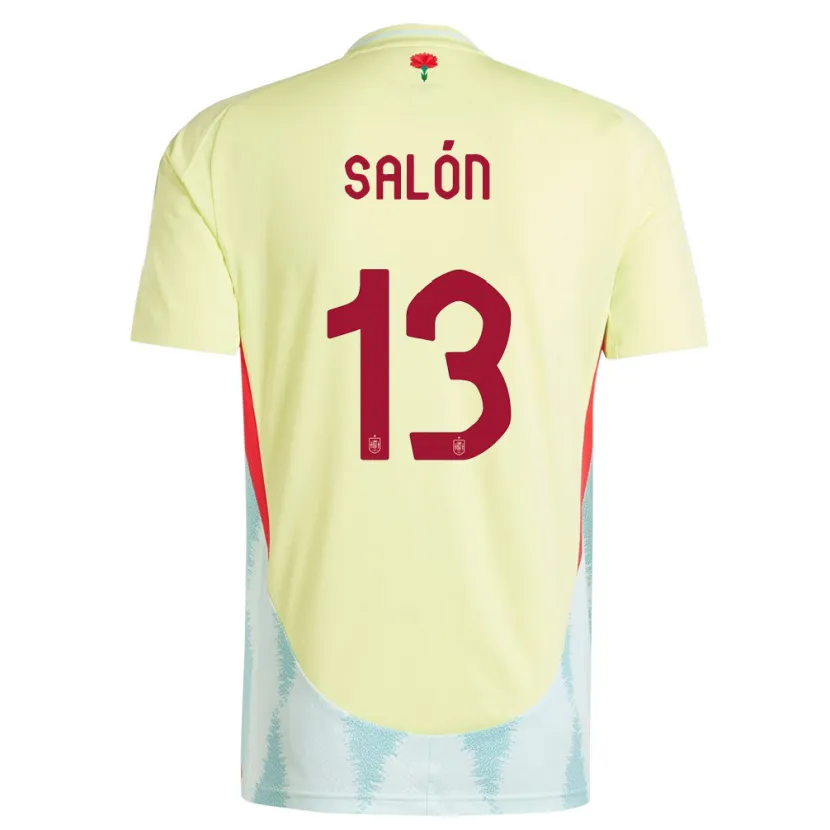 Danxen Kid Spain Enith Salon #13 Yellow Away Jersey 24-26 T-Shirt