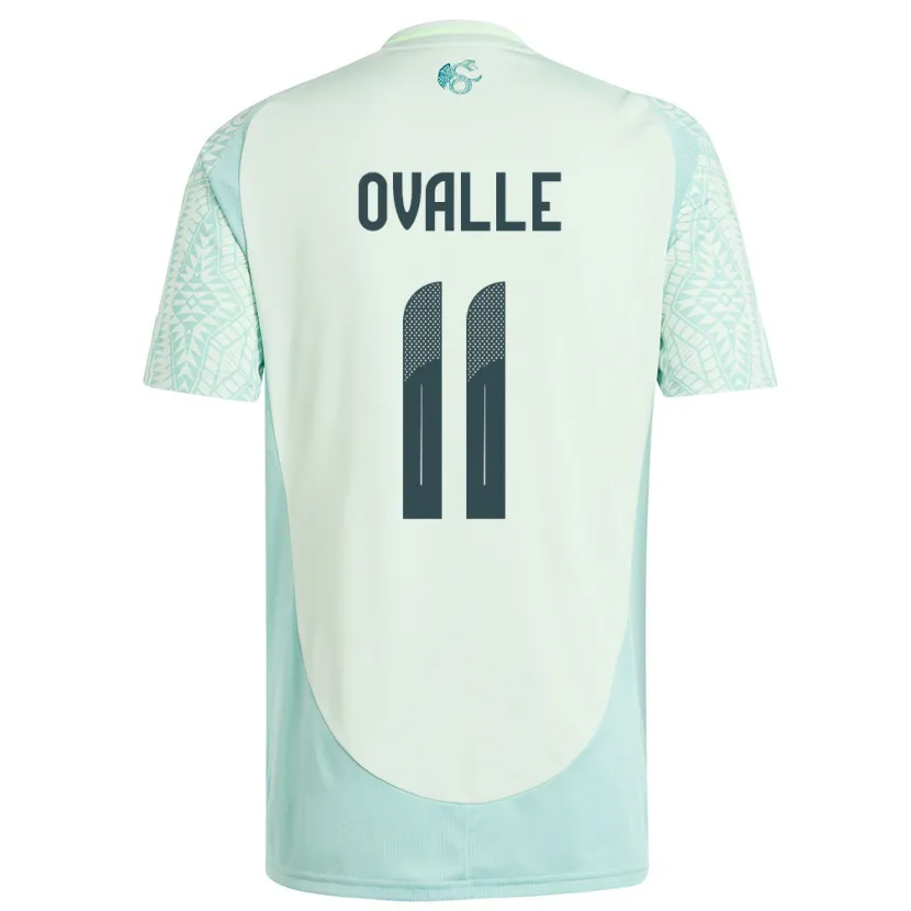 Danxen Kid Mexico Lizbeth Ovalle #11 Linen Green Away Jersey 24-26 T-Shirt