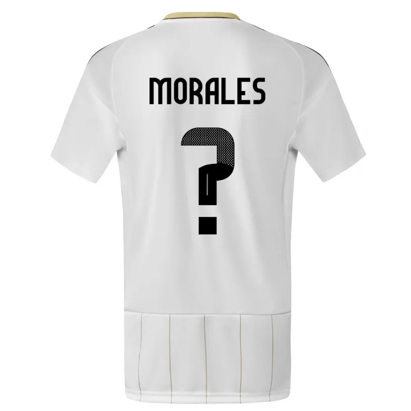 Danxen Kid Costa Rica Bryan Morales #0 White Away Jersey 24-26 T-Shirt