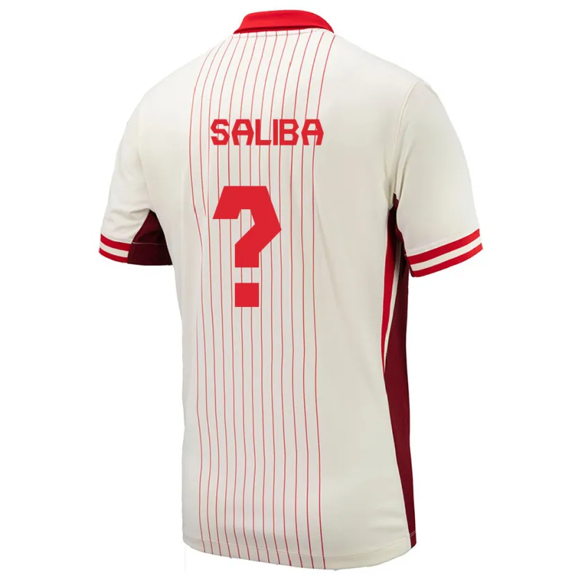 Danxen Kid Canada Nathan Dylan Saliba #0 White Away Jersey 24-26 T-Shirt