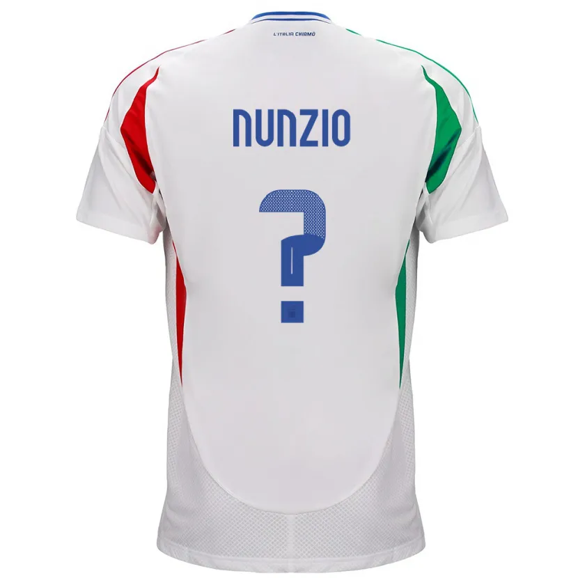 Danxen Kid Italy Alessandro Di Nunzio #0 White Away Jersey 24-26 T-Shirt
