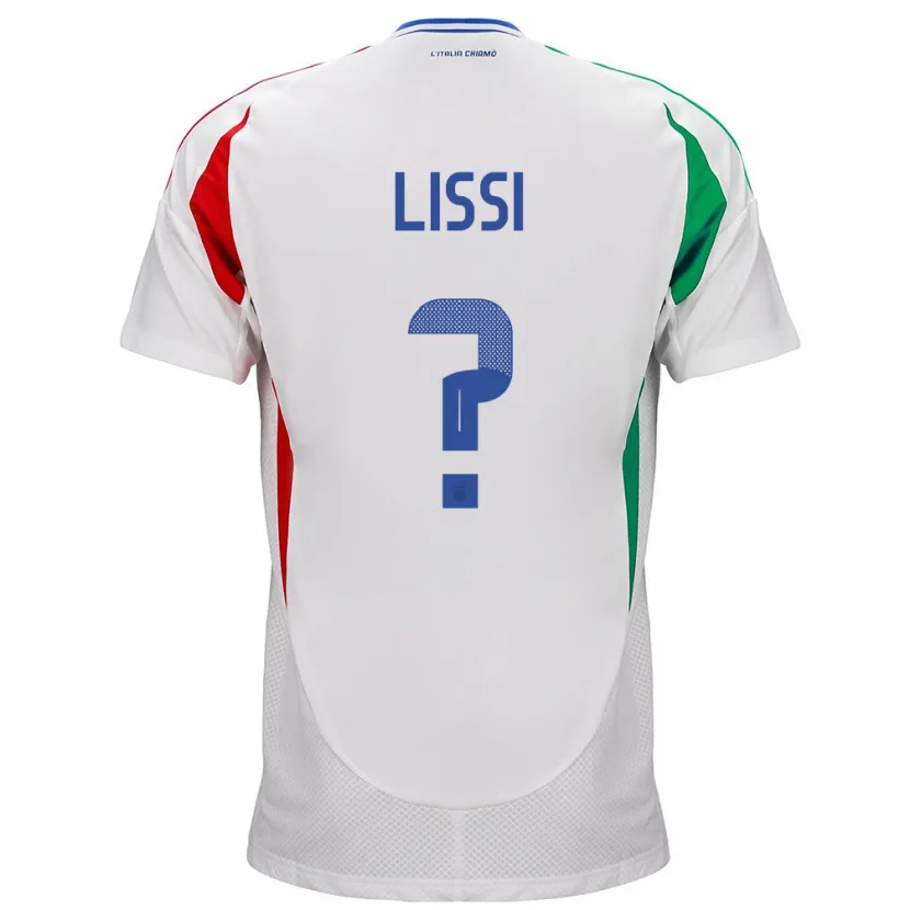 Danxen Kid Italy Thomas Lissi #0 White Away Jersey 24-26 T-Shirt