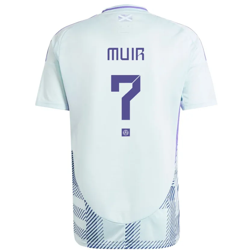 Danxen Kid Scotland Amy Muir #0 Light Mint Blue Away Jersey 24-26 T-Shirt