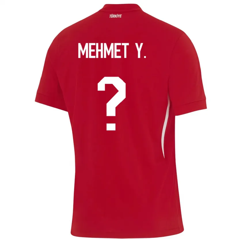Danxen Kid Turkey Mehmet Yildirim #0 Red Away Jersey 24-26 T-Shirt