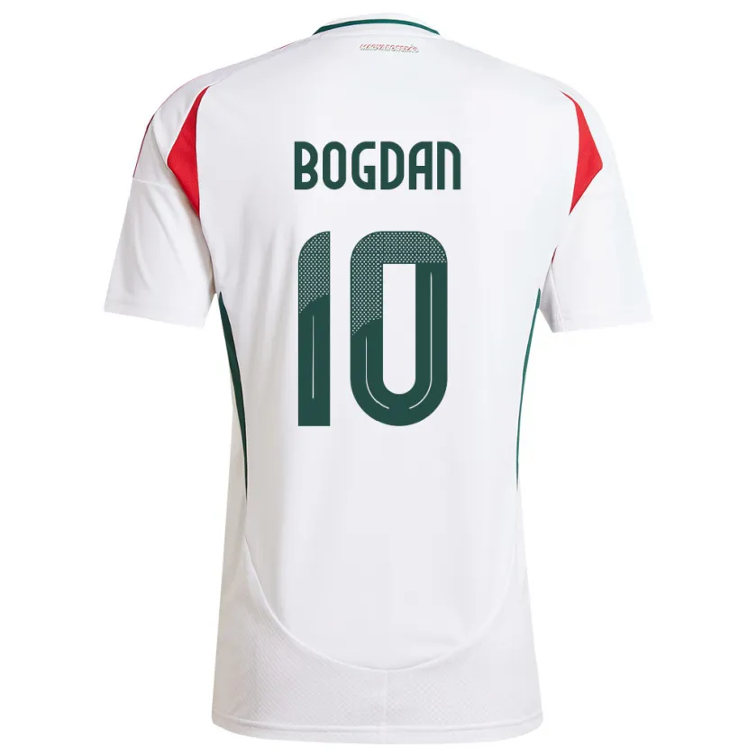Danxen Kid Hungary Hunor Bogdán #10 White Away Jersey 24-26 T-Shirt