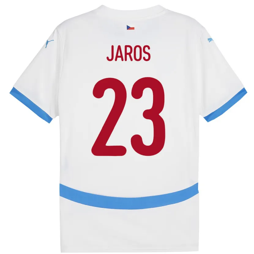 Danxen Kid Czech Republic Vitezslav Jaros #23 White Away Jersey 24-26 T-Shirt