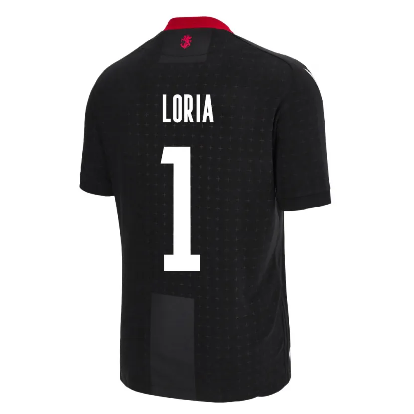 Danxen Kid Georgia Giorgi Loria #1 Black Away Jersey 24-26 T-Shirt