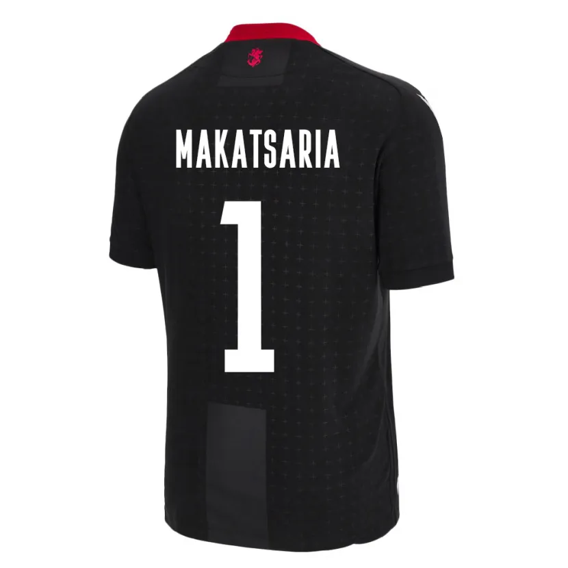 Danxen Kid Georgia Mikheil Makatsaria #1 Black Away Jersey 24-26 T-Shirt