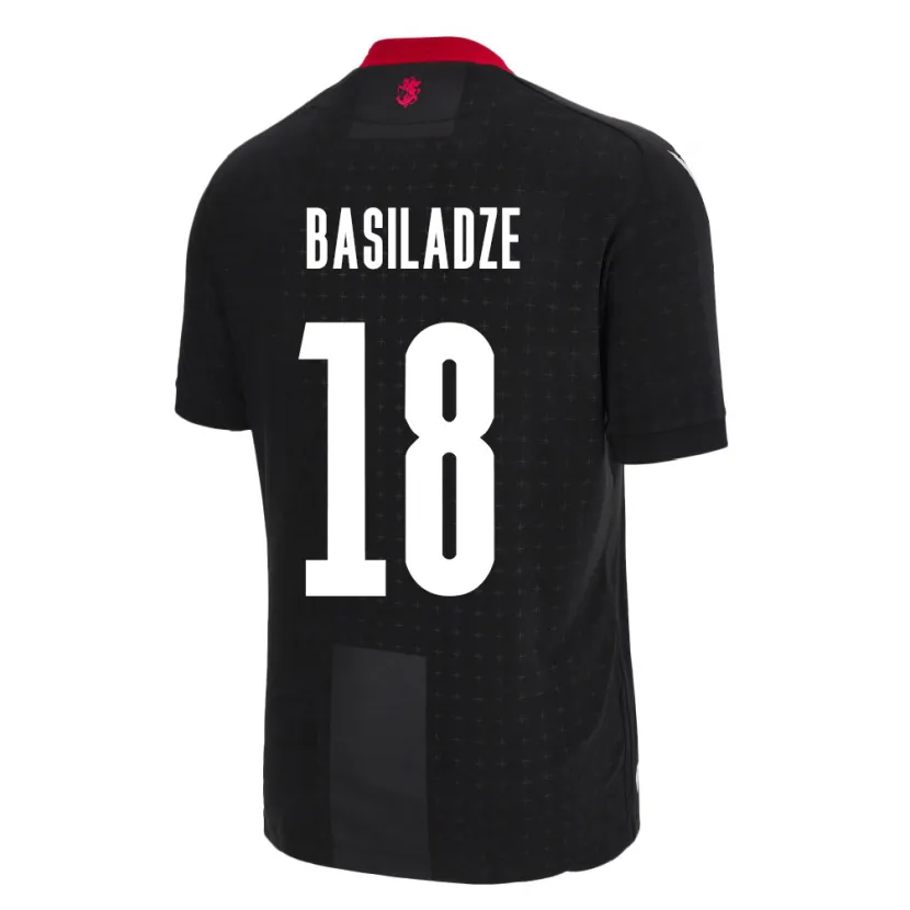 Danxen Kid Georgia Aleko Basiladze #18 Black Away Jersey 24-26 T-Shirt