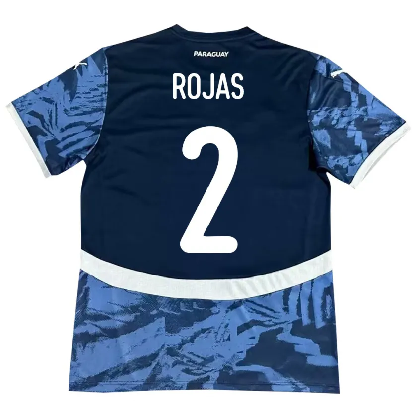 Danxen Kid Paraguay Robert Rojas #2 Blue Away Jersey 24-26 T-Shirt