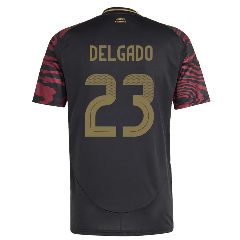 Danxen Kid Peru Valentino Delgado #23 Black Away Jersey 24-26 T-Shirt