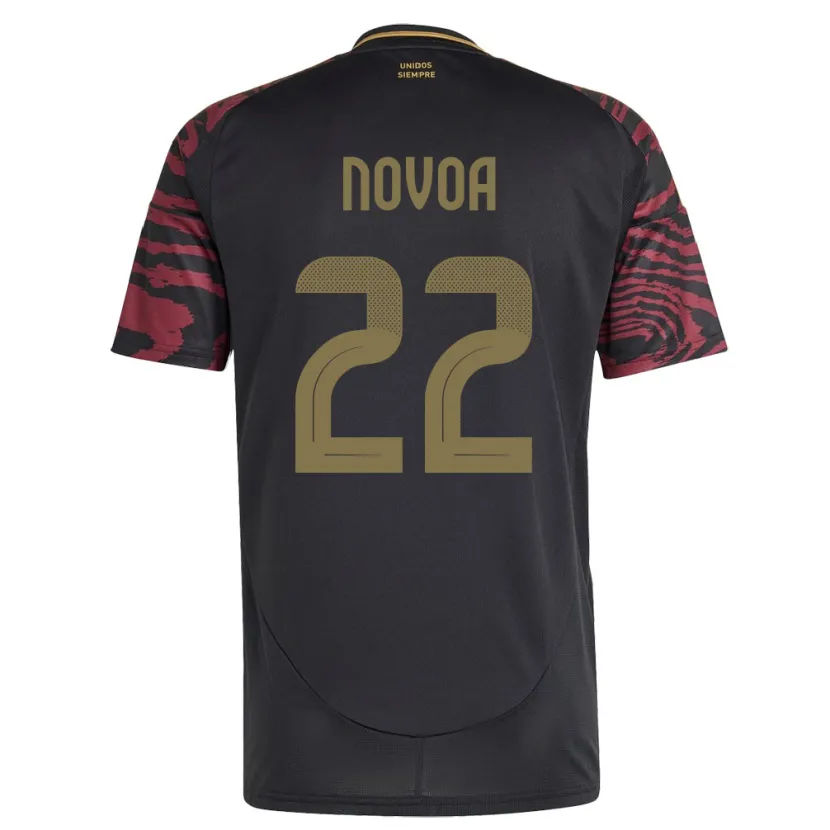 Danxen Kid Peru Cindy Novoa #22 Black Away Jersey 24-26 T-Shirt