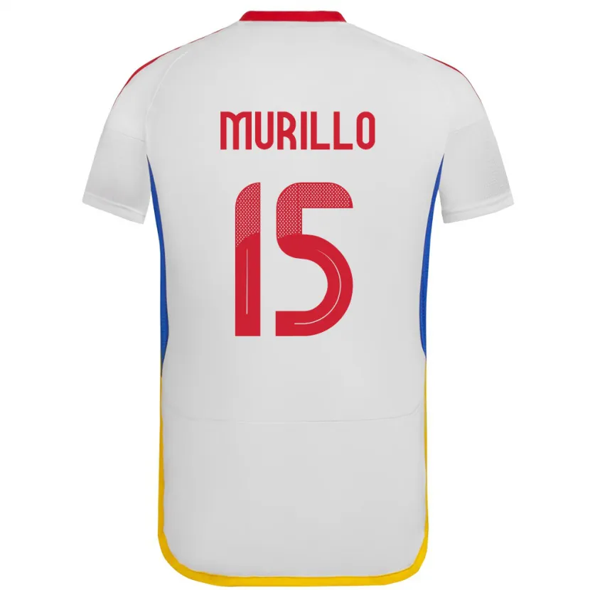 Danxen Kid Venezuela Jhon Murillo #15 White Away Jersey 24-26 T-Shirt