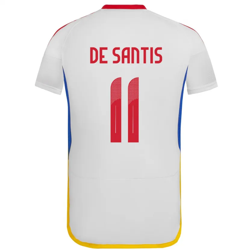 Danxen Kid Venezuela Jeriel De Santis #11 White Away Jersey 24-26 T-Shirt