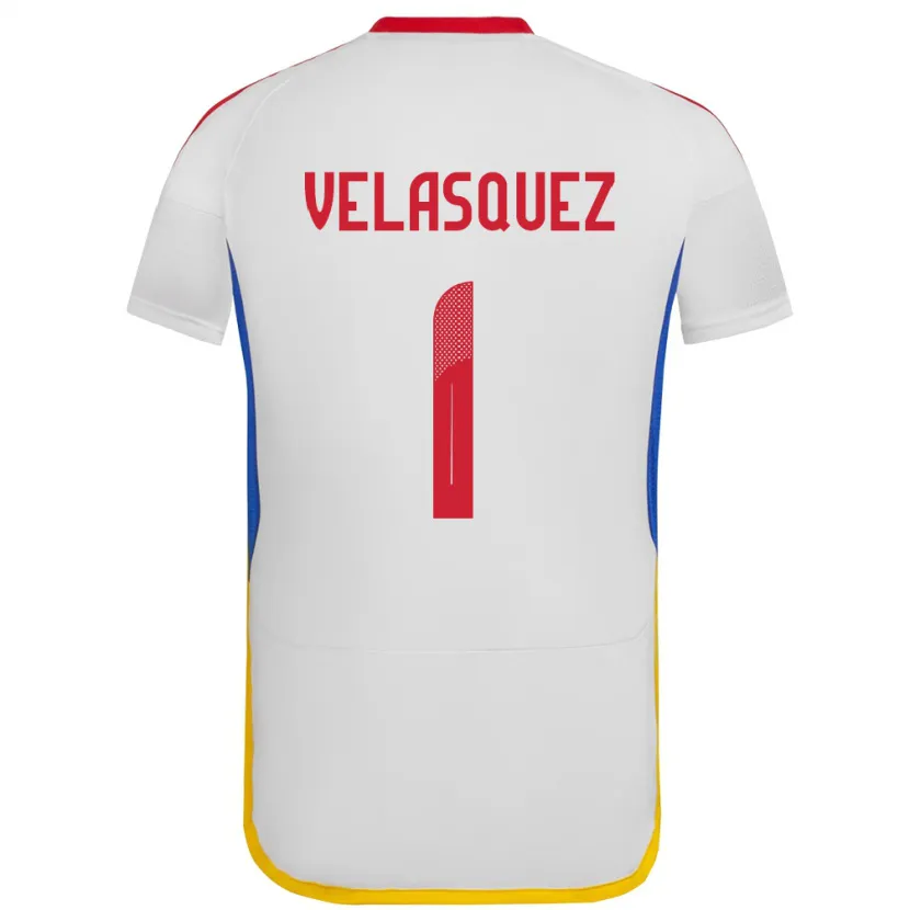 Danxen Kid Venezuela Yessica Velásquez #1 White Away Jersey 24-26 T-Shirt