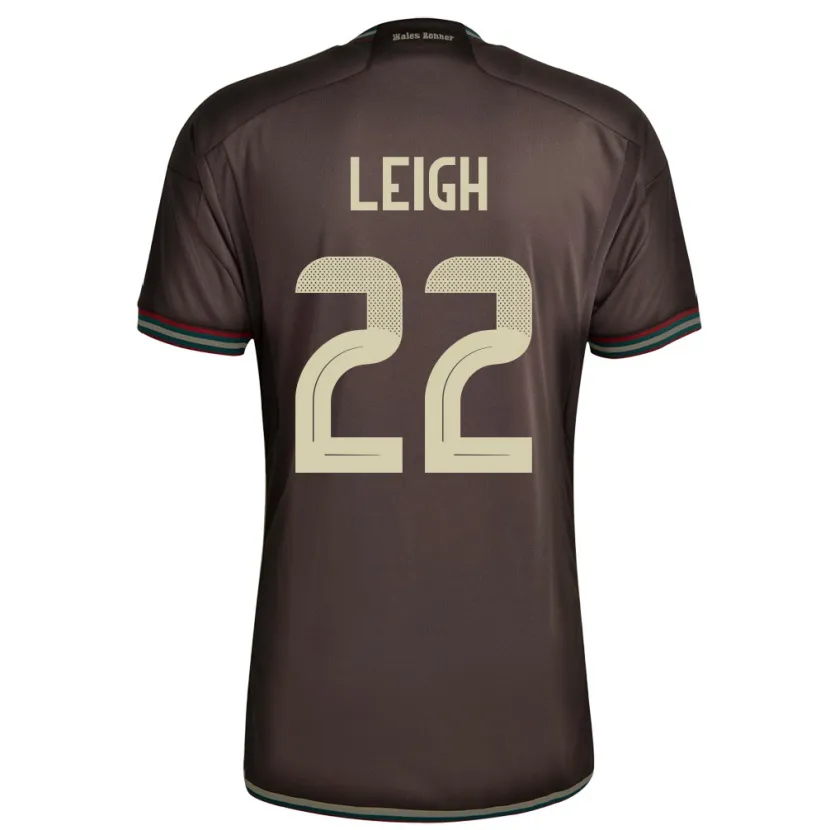 Danxen Kid Jamaica Greg Leigh #22 Night Brown Away Jersey 24-26 T-Shirt