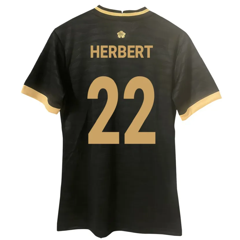 Danxen Kid Panama Antony Herbert #22 Black Away Jersey 24-26 T-Shirt
